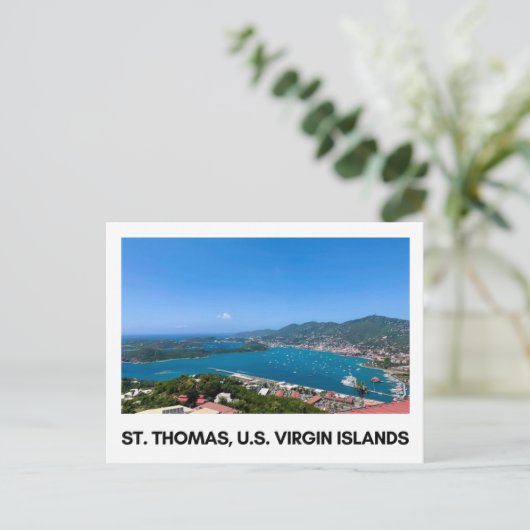 St. Thomas, USVI Briefkaart (Staand voorkant)