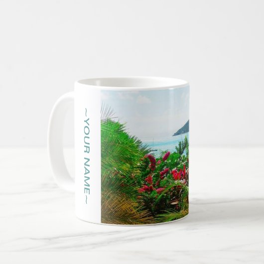 St. Thomas USVI Coffee Mok (Voorkant links)