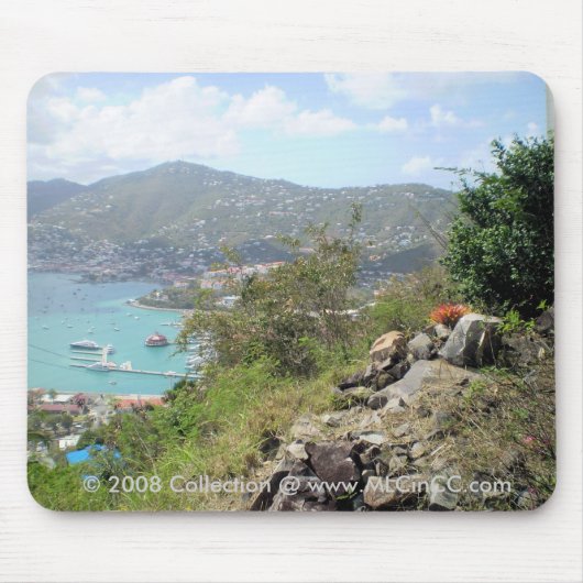 St. Thomas, USVI Mousepad Muismat (Voorkant)