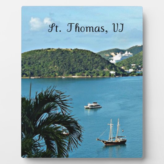 St. Thomas, VI Fotoplaat (Voorkant)