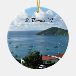 St. Thomas, VI Keramisch Ornament