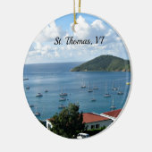 St. Thomas, VI Keramisch Ornament (Links)