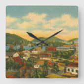 St Thomas Vierkante Klok (Voorkant)