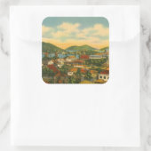 St Thomas Vierkante Sticker (Tas)