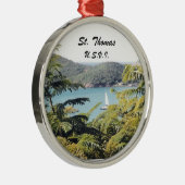 St. Thomas, VS.V.I. Metalen Ornament (Rechts)