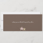 St. Thomas Wedding Boarding Pass Save The Date (Achterkant)