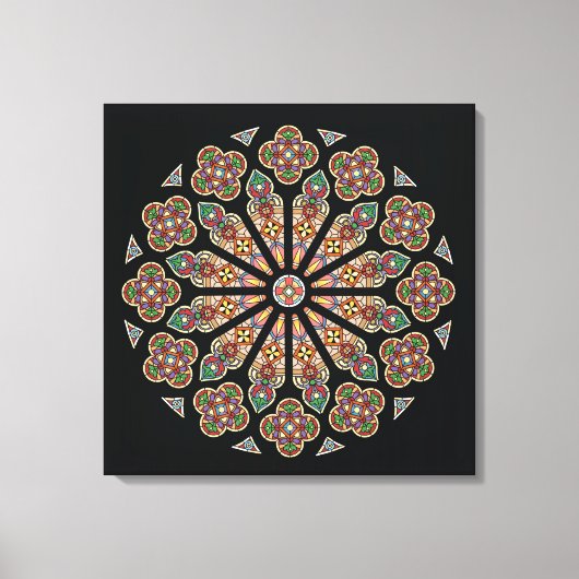 St. Thomas Window canvas 24x24" (Voorkant)