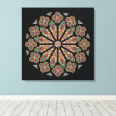 St. Thomas Window canvas 24x24" (Insitu (Houten vloer))