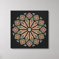 St. Thomas Window canvas 24x24"