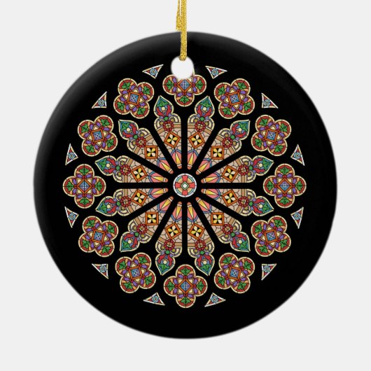 St. Thomas Window ornament (Achterkant)