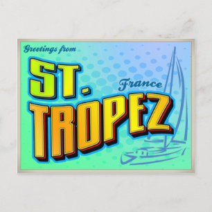 ST. TROPEZ BRIEFKAART