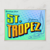 ST. TROPEZ BRIEFKAART (Voorkant)