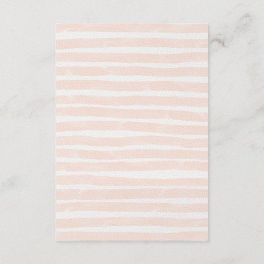 St. Tropez Destination Wedding  Informatiekaartje (Achterkant)