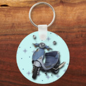 St. Tropez Genuine Buddy International scooter Sleutelhanger (Voorkant)