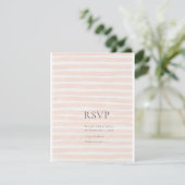 St. Tropez huwelijksreis bestemming RSVP Kaartje (Staand voorkant)