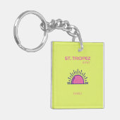 St. Tropez, Preppy, Green Sleutelhanger (Voorkant Links)