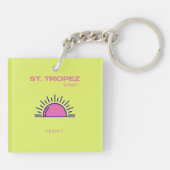 St. Tropez, Preppy, Green Sleutelhanger (Achterkant)