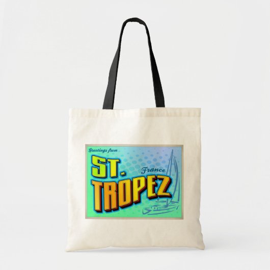 ST. TROPEZ TOTE BAG (Voorkant)