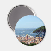 st-tropez uitzicht magneet (Voorkant / Achterkant)