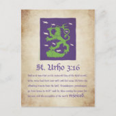 St. Urho 3:16 - Briefkaart (Voorkant)
