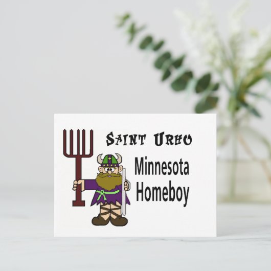 St. Urho Briefkaart (Staand voorkant)