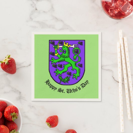 St. Urho Crest Party servetten (Insitu)