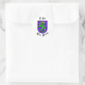 St. Urho De Brave Coat van de Stickers van de Wape (Tas)