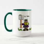 St. Urho en St. Patrick Together Mok (Links)