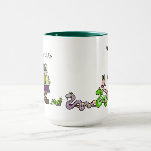 St. Urho en St. Patrick Together Mok (Midden)