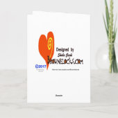 St. Urho Het dappere alternatieve feiten Wenskaart Kaart (Achterkant)