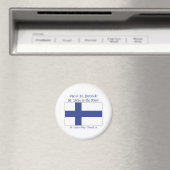 St. Urho is het Man Magneet (Insitu (Vaatwasser))