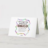 St. Urho is mijn Kaart om het aan te passen! (Achterkant)