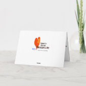 St. Urho Ontheemde Grasshoppers Wenskaart Kaart (Achterkant)