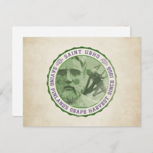 St. Urho Seal - Briefkaart (Voorkant / Achterkant)