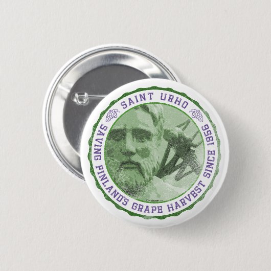 St. Urho Seal - Button (Voorkant /achterkant)