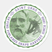 St. Urho Seal - Stickers (Voorkant)