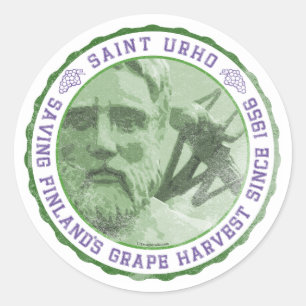St. Urho Seal - Stickers
