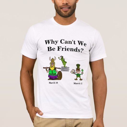 St. Urho & St. Patrick T-shirt Combination (Voorkant)