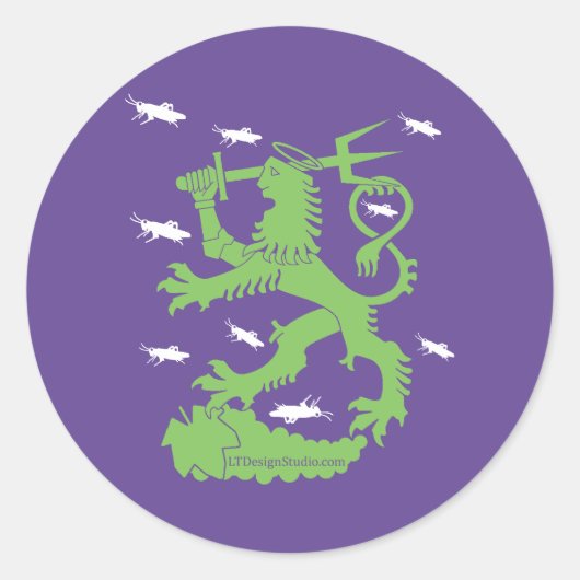 St. Urho - Stickers (Voorkant)