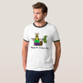 St. Urho T-shirt met Stabbed Grasshopper (Voorkant volledig)