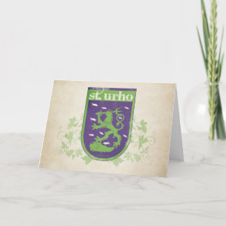 St. Urho wapenschild - Kaart