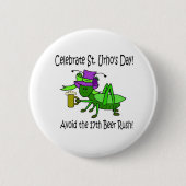 St. Urho's Day Button (Voorkant)
