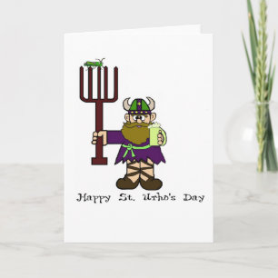 St. Urho's Day Card - Ver. 4 Kaart