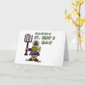 St. Urho's Day - Ver. 5 Opmerking Kaart (Gele Bloem)