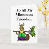 St. Urho's Day Wenskaart voor vrienden Kaart (Gele Bloem)