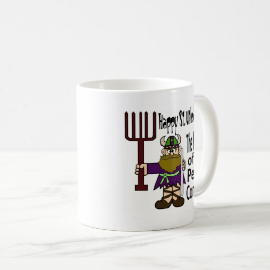 St. Urho's Pest Control Mok (Voorkant rechts)