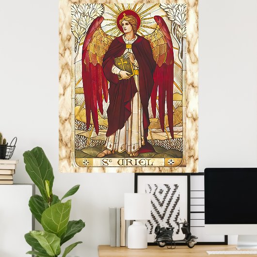 St. Uriel de Archangel de Saint Poster (Thuiskantoor)