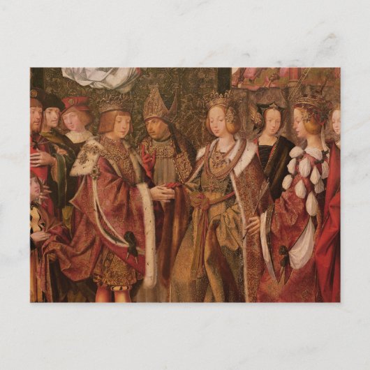 St. Ursula en Prince Etherius Briefkaart (Voorkant)