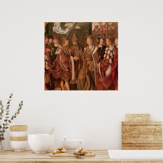 St. Ursula en Prince Etherius Poster (Keuken)