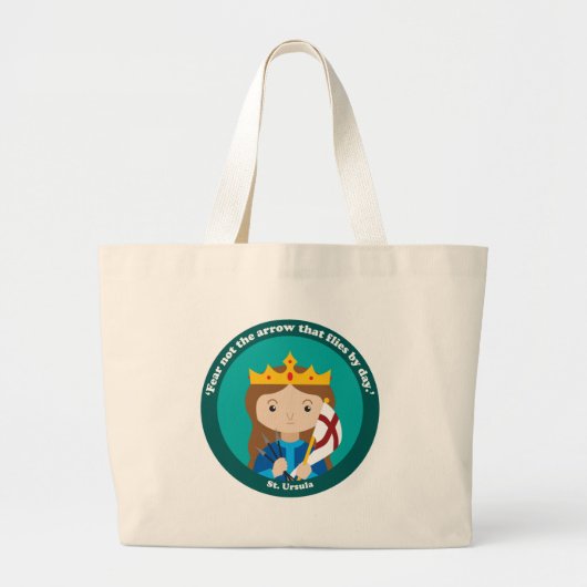 St. Ursula Grote Tote Bag (Voorkant)